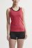 Craft Essential Singlet mouwloos ondershirt roze/jam dames  1906047-735000