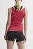 Craft Essential Singlet mouwloos ondershirt roze/jam dames  1906047-735000