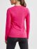 Craft Fuseknit Light lange mouw ondershirt roze dames  1908847-738000