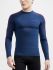 Craft Advanced Warm Fuseknit Intensity ondershirt lange mouw blauw heren  1909732-396404