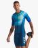 2XU Aero tri top korte mouw blauw heren  MT6662a-SPG/MAJ