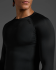 2XU Core Compression hardloopshirt lange mouw zwart heren  MA6398A-BLK/SIL