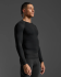 2XU Core Compression hardloopshirt lange mouw zwart heren  MA6398A-BLK/SIL