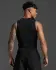2XU Core Compression hardloopshirt mouwloos Black/Silver Heren  MA6400A-BLK/SIL