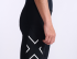 2XU Core trisuit korte mouw zwart heren  MT7043d-BLK/WHT