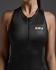 2XU Core Tri Tank mouwloos Black/White Dames  WT7406A-BLK/WHT