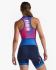 2XU Core trisuit mouwloos roze/blauw dames  WT6440d-SUF/MDN