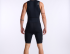 2XU Core trisuit mouwloos zwart heren  MT6437d-BLK/WHT