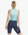 2XU Light speed front zip trisuit mouwloos blauw dames  WT6663d-OUT/WHT