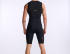 2XU Light speed front zip trisuit mouwloos zwart heren  MT6660d-BLK/GLD