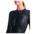 2XU Propel:2 lange mouw wetsuit zwart/blauw dames  WW4993c-BLK/ALO