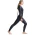 2XU Propel:1 lange mouw wetsuit zwart/oranje dames  WW4994c-BLK/ABN