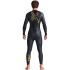 2XU Propel:1 lange mouw wetsuit zwart/oranje heren  MW4991C-BLK/ABN