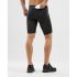 2XU Run Dash compressie shorts zwart heren  MA6108b-BLKSRF