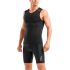 2XU Active mouwloos tri top zwart heren  MT5541A-BLK/BLK-VRR