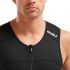 2XU Active mouwloos tri top zwart heren  MT5541A-BLK/BLK-VRR