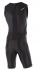2XU Trisuit X-vent Rear Zip zwart heren  MT4356dBLK/BLK