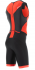 2XU Trisuit X-vent Rear Zip zwart/rood heren  MT4356dBLK/TRD