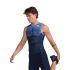 2XU Aero front zip trisuit mouwloos blauw heren  MT6427d-MDN/TUR