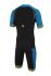 Zone3 Aeroforce korte mouw trisuit blauw/zwart heren  TS18MAFS101