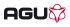 AGU Bold Anti Fog fietsbril wit met rode lens  40514000-405133