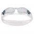 Aqua Sphere Kaiman transparante lens small fit zwembril aqua/wit  ASEP3070043LC