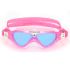 Aqua Sphere Vista Junior blauwe lens zwembril roze  ASMS5630209LB