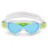 Aqua Sphere Vista Junior blauwe lens zwembril transparant/groen  ASMS5630031LB