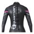 Aquaman Rafale lange mouw wetsuit zwart/roze dames  ARAF22