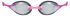 Arena Cobra Swipe mirror zwembril zilver/roze  004196-590