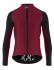 Assos Mille GT winter EVO fietsjack bolgheri red heren  11.30.363.4M