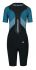 Assos Trisuit Triator SS speedsuit korte mouwen blauw dames  12.11.224.2G