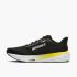 Brooks Launch 12 hardloopschoenen Black/Cyber Yellow/Oyster heren  1104811D007