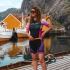 BTTLNS Typhon 2.0 SE trisuit korte mouw paars dames  0222002-126