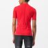 Castelli Anima 4 fietsshirt korte mouw rood dames  4523042-081