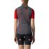 Castelli Aria fietsvest mouwloos grijs dames  4520088-030