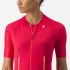 Castelli Endurance fietsshirt korte mouw roze dames  4523038-081