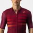 Castelli Endurance pro korte mouw fietsshirt rood heren  4522016-421