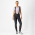 Castelli Velocissima DT fietsbroek lang black/hibiscus dames  4522550-181