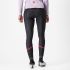 Castelli Velocissima Thermal fietsbroek lang black/hibiscus dames  4522551-181