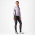Castelli Velocissima Thermal fietsbroek lang black/hibiscus dames  4522551-181