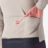 Castelli Espresso air jacket lange mouw clay heren  4524502-294