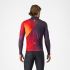 Castelli Amplify Thermal fietsshirt lange mouw red/orange heren  4525512-513