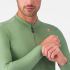 Castelli Espresso thermal jersey lange mouw green pepper heren  4524508-354