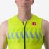 Castelli Free Sanremo 2 trisuit mouwloos groen/geel heren  8622090-383