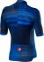 Castelli Mid Weight Pro fietsshirt korte mouw blauw heren  20520-414