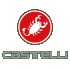 Castelli Rosso corsa 15 fietssokken wit heren  4521026-001