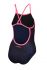 Zone3 Cosmic 2.0 Strap back badpak zwart/paars dames  SW18WCOS114