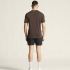 Craft ADV Essence 2 hardloopshirt korte mouw bruin heren  1914792-286000