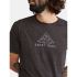 Craft ADV Trail Wool korte mouw hardloopshirt zwart heren  1913721-999200
